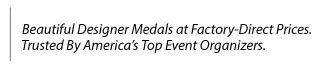 designer medals from USA at factory prices